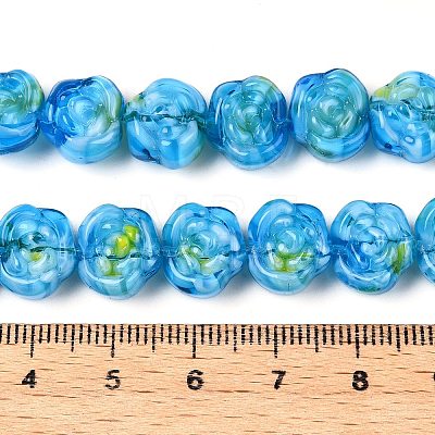 Handmade Lampwork Beads Strands LAMP-T021-26H-1