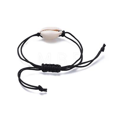Adjustable Nylon Thread Braided Bead Bracelets BJEW-JB05119-1