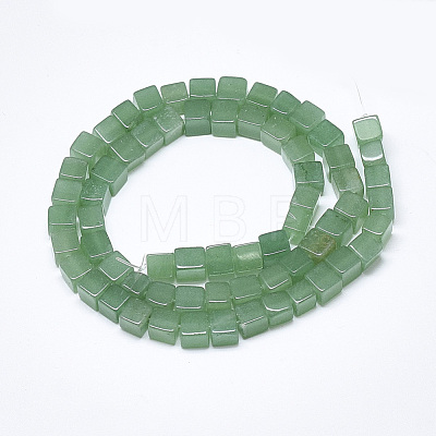 Natural Green Aventurine Beads Strands G-S357-G05-1