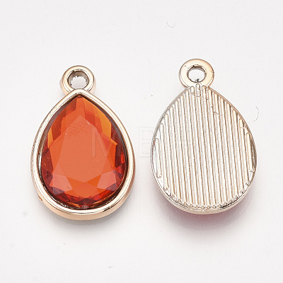 UV Plating Acrylic Pendants OACR-T005-84KC-06-1