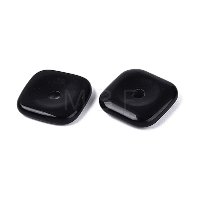 Natural Obsidian Pendants G-Q602-02A-1