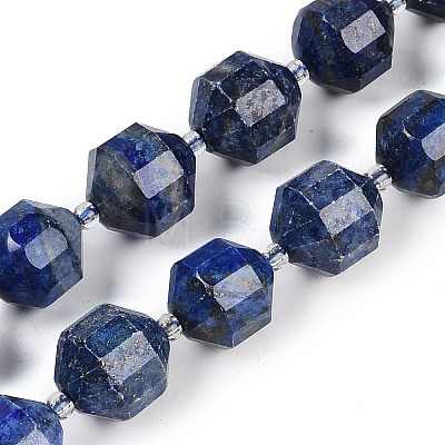 Natural Lapis Lazuli Beads Strands G-O201B-145H-1