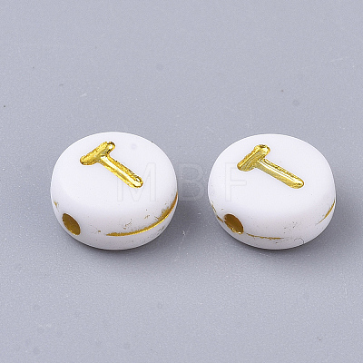 Plating Acrylic Beads LS-PACR-R242-01T-1