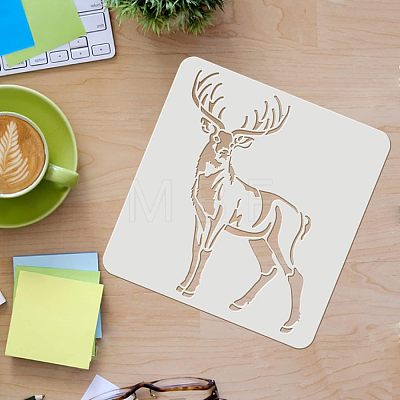 Plastic Reusable Drawing Painting Stencils Templates DIY-WH0172-363-1-1
