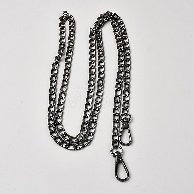 Iron Curb Chain Purse Chains FIND-WH0367-221B-1