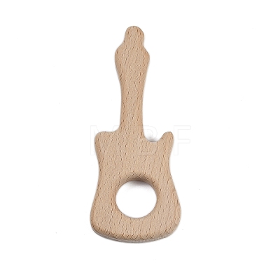 Natural Beech Wooden Baby Teething Toys WOOD-U003-02-1