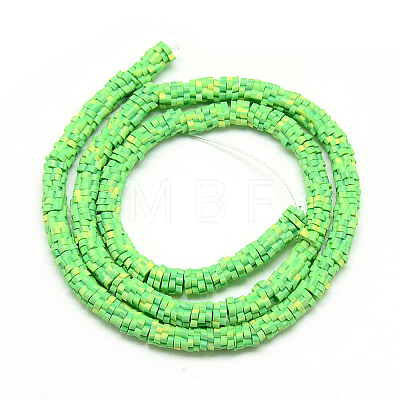Polymer Clay Bead Strands CLAY-T001-A04-1