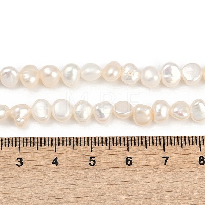 Natural Cultured Freshwater Pearl Beads Strands PEAR-P064-19G-07A-1