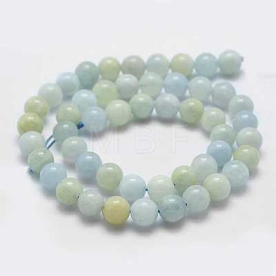 Natural Aquamarine Beads Strands G-K240-04-1
