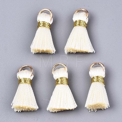 Handmade Polycotton(Polyester Cotton) Tassel Decorations FIND-R092-11-1