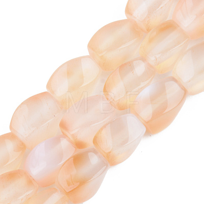 Natural Agate Beads Strands G-S359-129-1