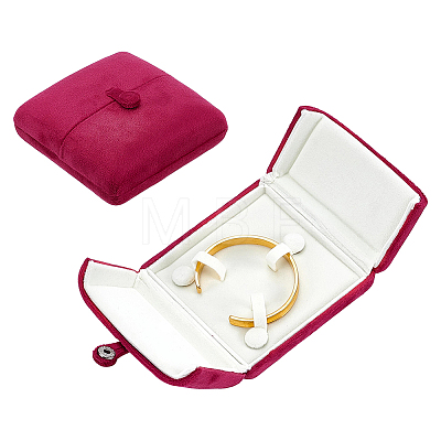 Velvet Bangle Packaging Boxes CON-WH0086-250-1