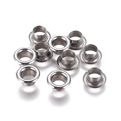 Tarnish Resistant European Style 201 Stainless Steel Eyelet Core LS-X-STAS-E474-09B-P-1
