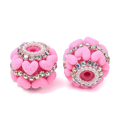 Rwsin & Acrylic & ABS Imitation Pearl Beads RE-CBA1913-03E-1