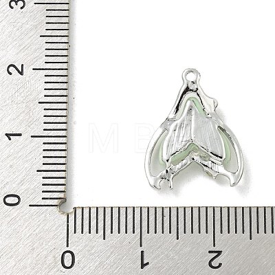 UV Plating Alloy Resin Pendants FIND-M033-06A-01-1