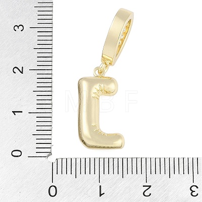 Brass Micro Pave Clear Cubic Zirconia Pendants KK-M289-01J-G-1