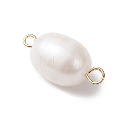 Natural Cultured Freshwater Pearl Links PALLOY-JF04384-01-1