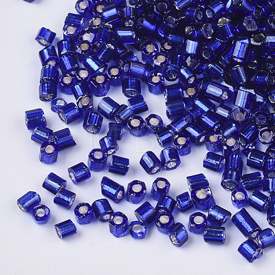 6/0 Glass Bugle Beads SEED-S032-04B-06-1