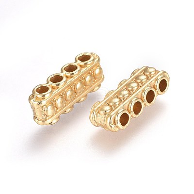 Tibetan Style Alloy Bead Spacer Bars TIBE-A16787-MG-NR-1