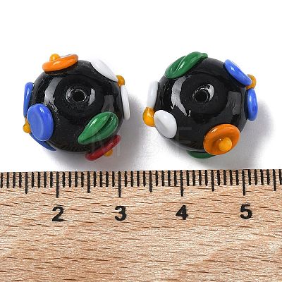 Handmade Lampwork Enamel Beads LS-LAMP-Z020-06C-1