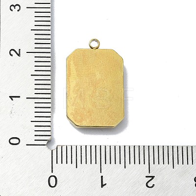 Ion Plating(IP) 304 Stainless Steel Pendants STAS-B058-18G-01-1