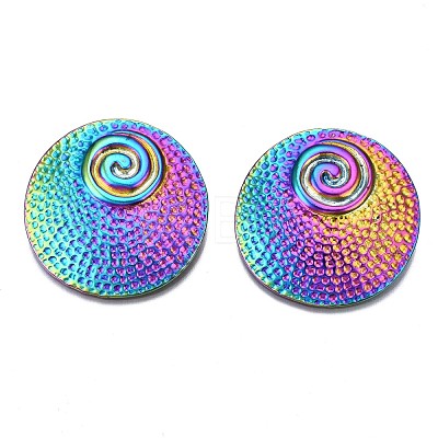 Rainbow Color Alloy Pendants PALLOY-N156-161-NR-1