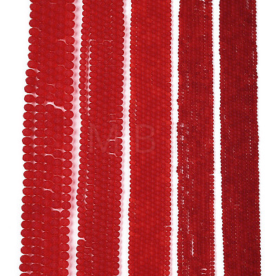 Transparent Glass Beads Strands X-EGLA-A044-T6mm-MD01-1