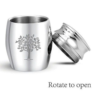 Alloy Cremation Urn Kit AJEW-CN0001-10M-1