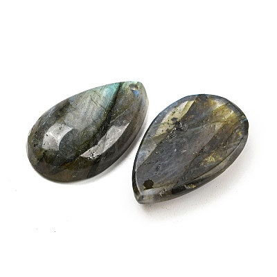 Natural Labradorite Pendants G-F760-01B-06-1