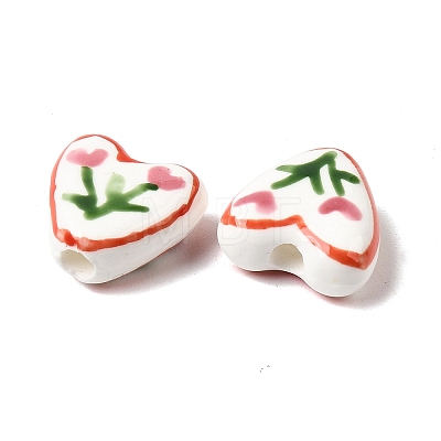 Handmade Porcelain Beads PORC-B007-02B-1
