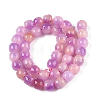 Dyed Natural White Jade Beads Strands G-T138-D04-1