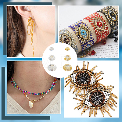 6 Styles 4144 Pcs Glass Seed Beads SEED-HY0001-19-1