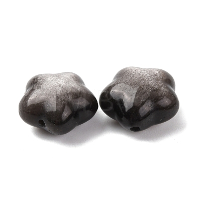 Natural Silver Sheen Obsidian Beads G-A310-04A-1