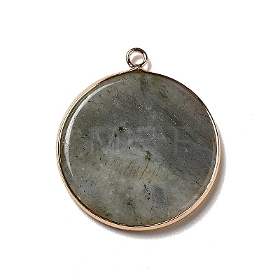 Natural Labradorite Pendants G-A213-01G-12-1