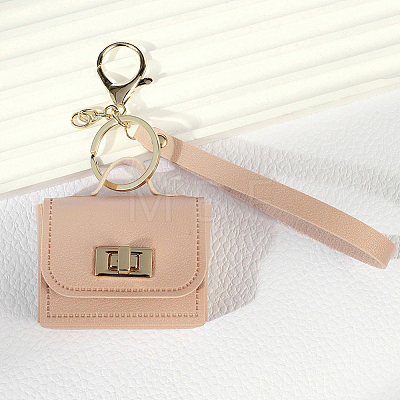 Portable PU Leather Bag Keychains FIND-CL0002-42A-1