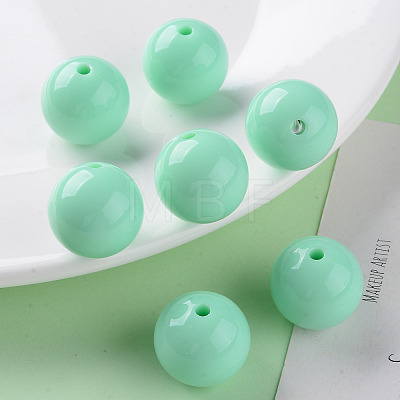 Opaque Acrylic Beads X-MACR-S370-C20mm-A05-1