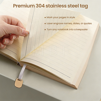 30Pcs 304 Stainless Steel Pendants STAS-CP0001-10G-1