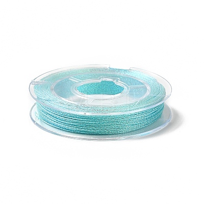 12 Rolls Luminous Polyester Sewing Thread OCOR-E026-07-1