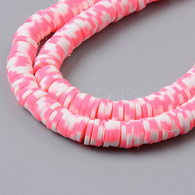 Handmade Polymer Clay Beads Strands CLAY-N008-010I-1