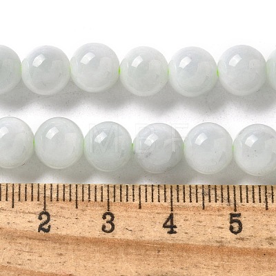 Natural Myanmar Jadeite Beads Strands G-L595-C01-02-1