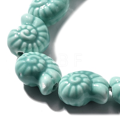 Handmade Porcelain Beads Strands PORC-I028-02D-1