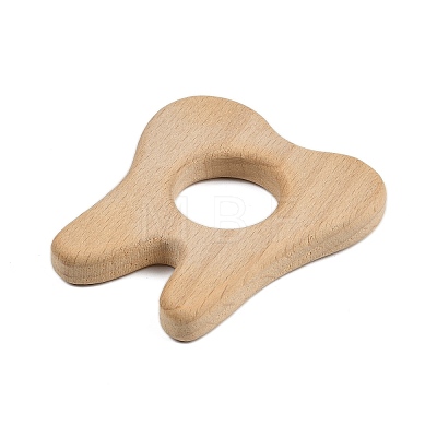 Natural Beech Wooden Baby Teething Toys WOOD-U003-07-1