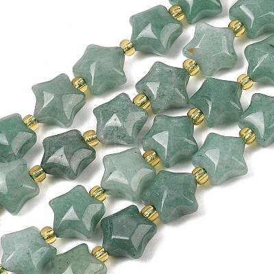 Natural Green Aventurine Beads Strands G-Z080-A12-10mm-1