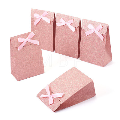 Rectangle Glitter Paper Gift Bags CARB-TAC0002-05E-1