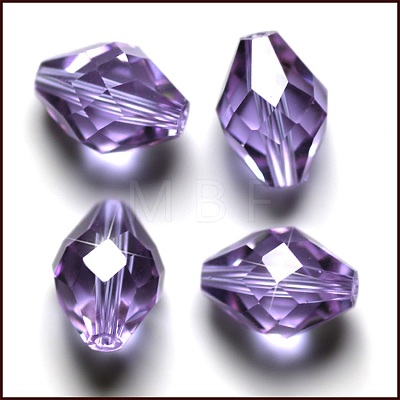 Imitation Austrian Crystal Beads SWAR-F054-13x10mm-04-1