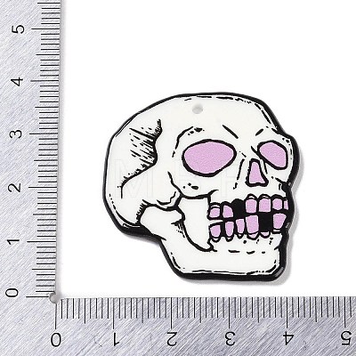 Halloween Acrylic Pendants OACR-R271-01G-1