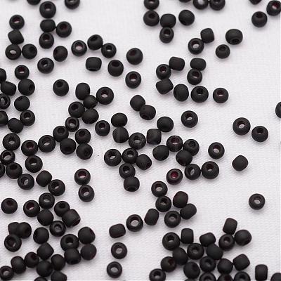 6/0 Round Glass Seed Beads SEED-J015-F6-M49-1