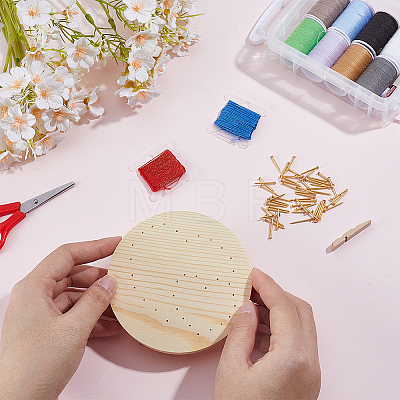1Bag DIY String Art Kits DJEW-WR0001-22A-1