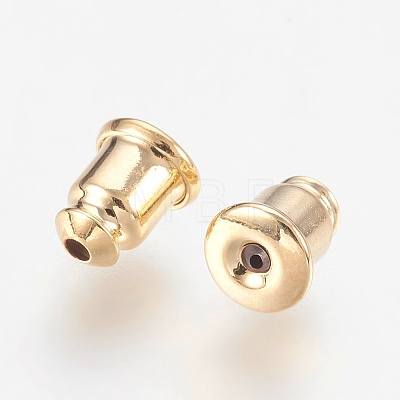 Brass Ear Nuts X-KK-F759-37G-NF-1