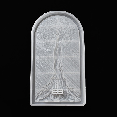 Tree of Life DIY Silicone Molds AJEW-D052-01-1
